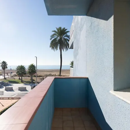 Apartamento En 1Era Linea Mar Con Terraza De 25M2 Castelldefels Exterior photo